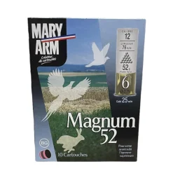 MARY ARM CARTOUCHES MAGNUM BG 12MAG 52G BG X