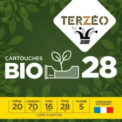 TERZEO CHASSEURS CARTOUCHES NEW BIO 28 20/70 28G