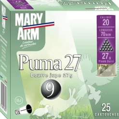 MARY ARM CARTOUCHES PUMA 27 20/70 27G BJ X25