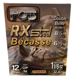 FOB CARTOUCHES RX BECASSE STD 12/32G 6.5+8.