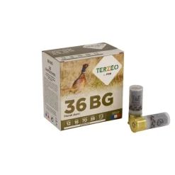 TERZEO CHASSEURS CARTOUCHES T&E 12/70 36 BG X25