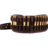 TERZEO CHASSEURS CARTOUCHIERE BALLES RAYEES CROUTE CUIR