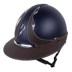 ANTARES CASQUE D'EQUITATION GALAXY ECLIPSE BLEU/BRUN