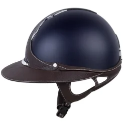 ANTARES CASQUE D'EQUITATION GALAXY ECLIPSE BLEU/BRUN