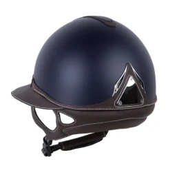 ANTARES CASQUE D'EQUITATION GALAXY ECLIPSE BLEU/BRUN