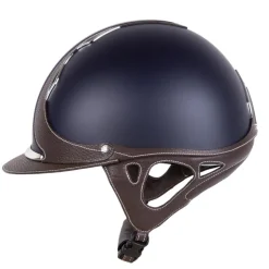 ANTARES CASQUE D'EQUITATION GALAXY STANDARD BLEU/BRUN