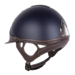 ANTARES CASQUE D'EQUITATION GALAXY STANDARD BLEU/BRUN