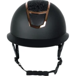HARRY'S HORSE CASQUE D'EQUITATION MONT BLANC NOIR/ROSE GOLD
