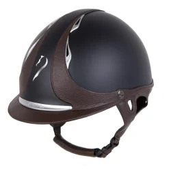 ANTARES CASQUE D'EQUITATION REFERENCE STANDARD NOIR/BRUN
