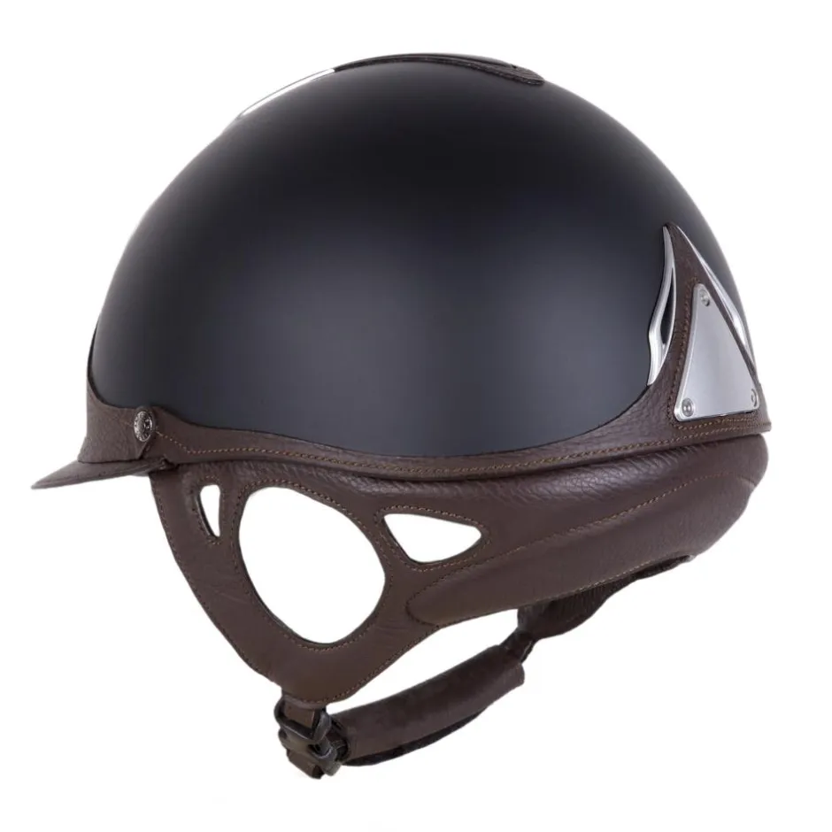ANTARES CASQUE D'EQUITATION REFERENCE STANDARD NOIR/BRUN