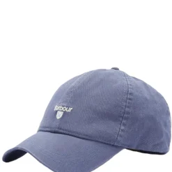 Homme BARBOUR CASQUETTE CASCADE WASHED BLUE