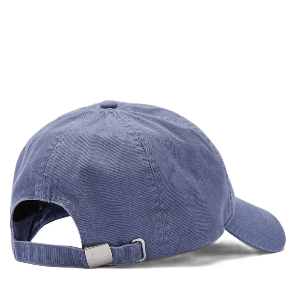 Homme BARBOUR CASQUETTE CASCADE WASHED BLUE