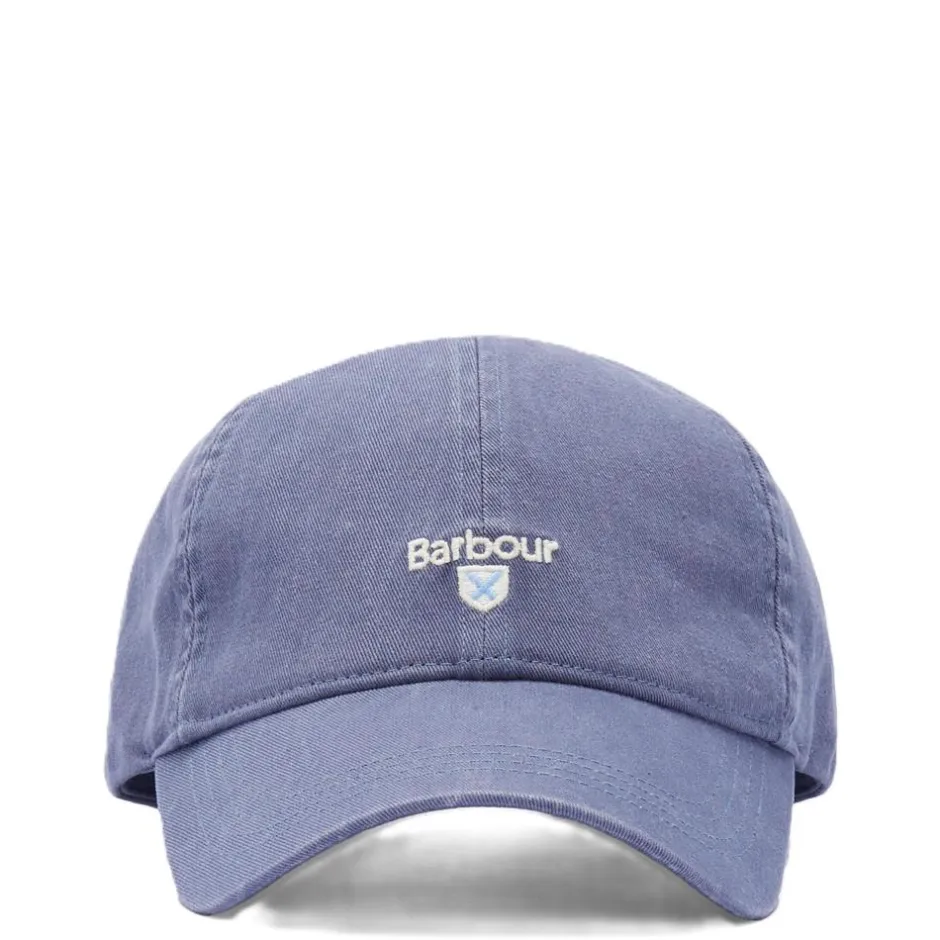 Homme BARBOUR CASQUETTE CASCADE WASHED BLUE