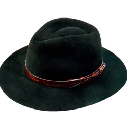 Homme MERLET CHAPEAU FEUTRE IMPER NOIR