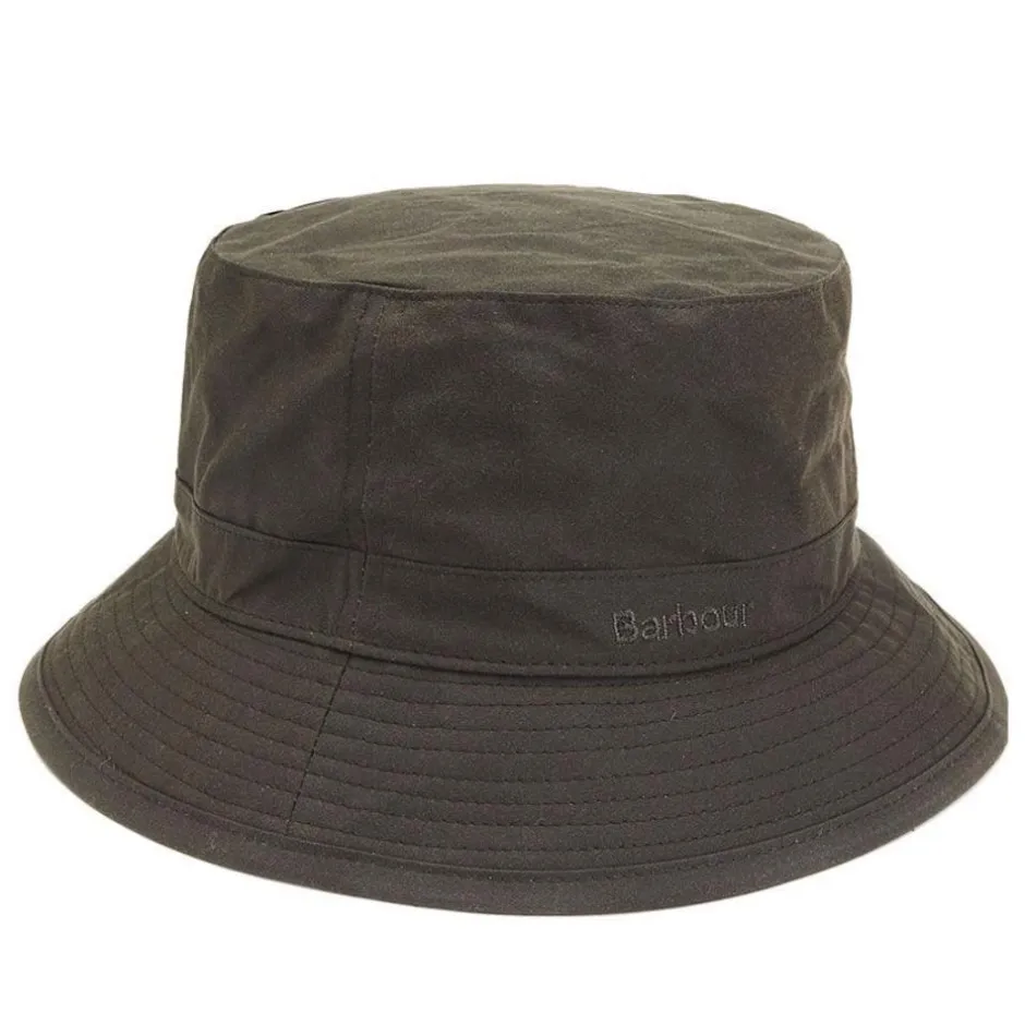 Homme BARBOUR CHAPEAU WAX OLIVE