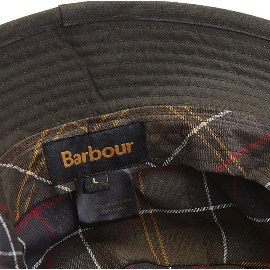 Homme BARBOUR CHAPEAU WAX OLIVE