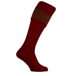 Homme PENNINE CHAUSSETTE PENRITH OLIVE BURGUNDY