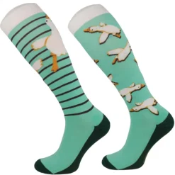 Femme TERZEO CAVALIERS CHAUSSETTES FANTAISIES DESIGN OIES