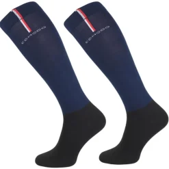 Femme TERZEO CAVALIERS CHAUSSETTES FRANCE RIDER MARINE
