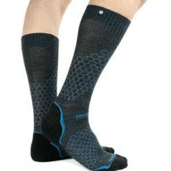 LA CHAUSSETTE DE FRANCE CHAUSSETTES GLACIER GRIS BLEU