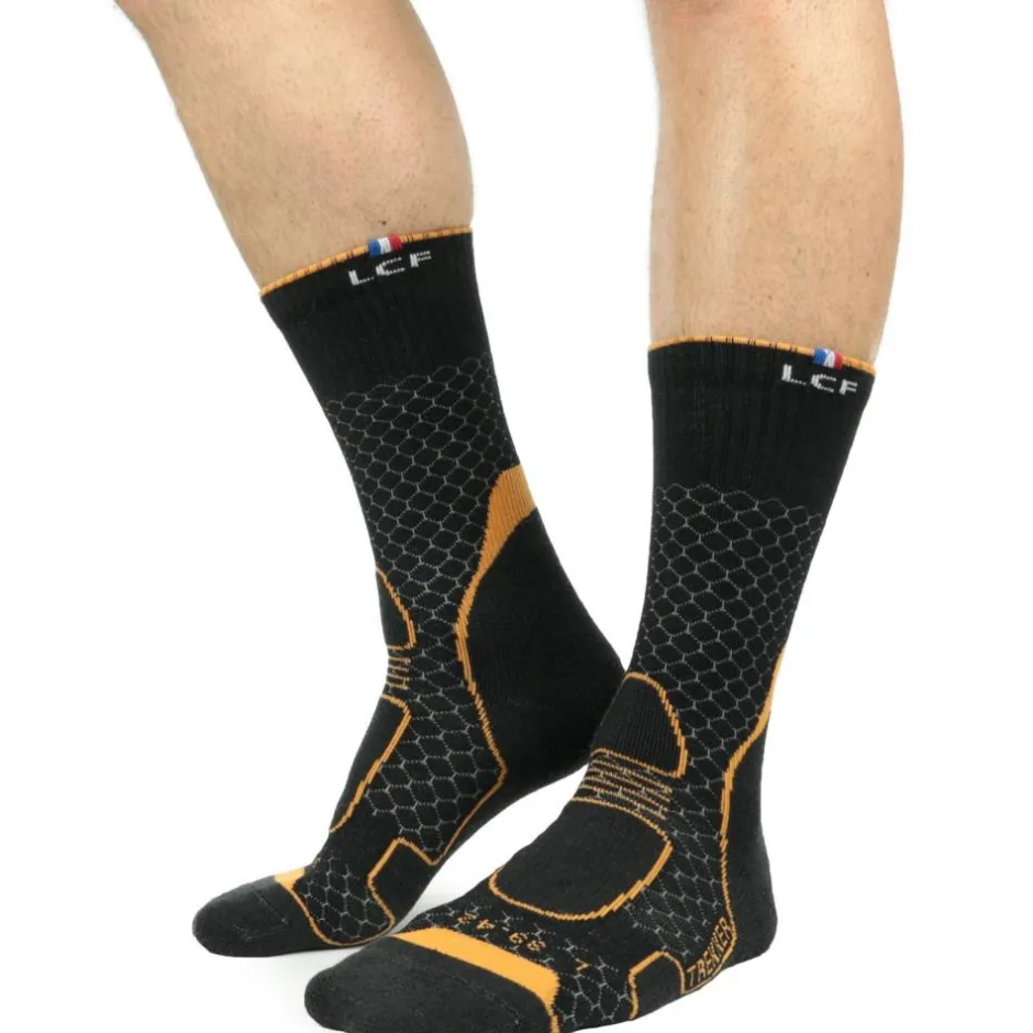 LA CHAUSSETTE DE FRANCE CHAUSSETTES TREKKER ORANGE