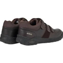 Homme AIGLE CHAUSSURE DE MARCHE DOLIK SCRATCH BROWN