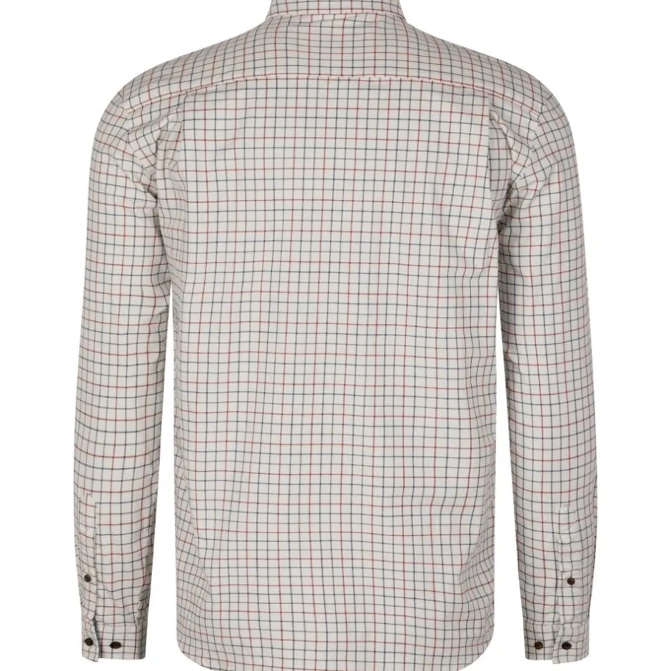 Homme SEELAND CHEMISE DE CHASSE HOMME OXFORD GRAPE TERRACOTTA