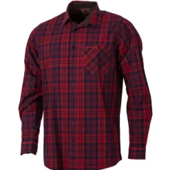 Homme SOMLYS CHEMISE DE CHASSE HOMME SCANDINAVE ROUGE