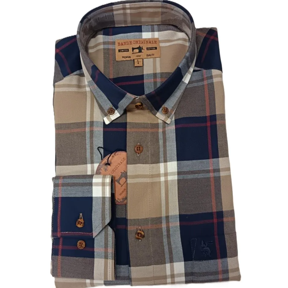 Homme GIANI VALLI CHEMISE DE CHASSE HOMME SINTRA MARINE