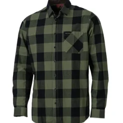 Homme SOMLYS CHEMISE DE CHASSE HOMME SCANDINAVE VERTE