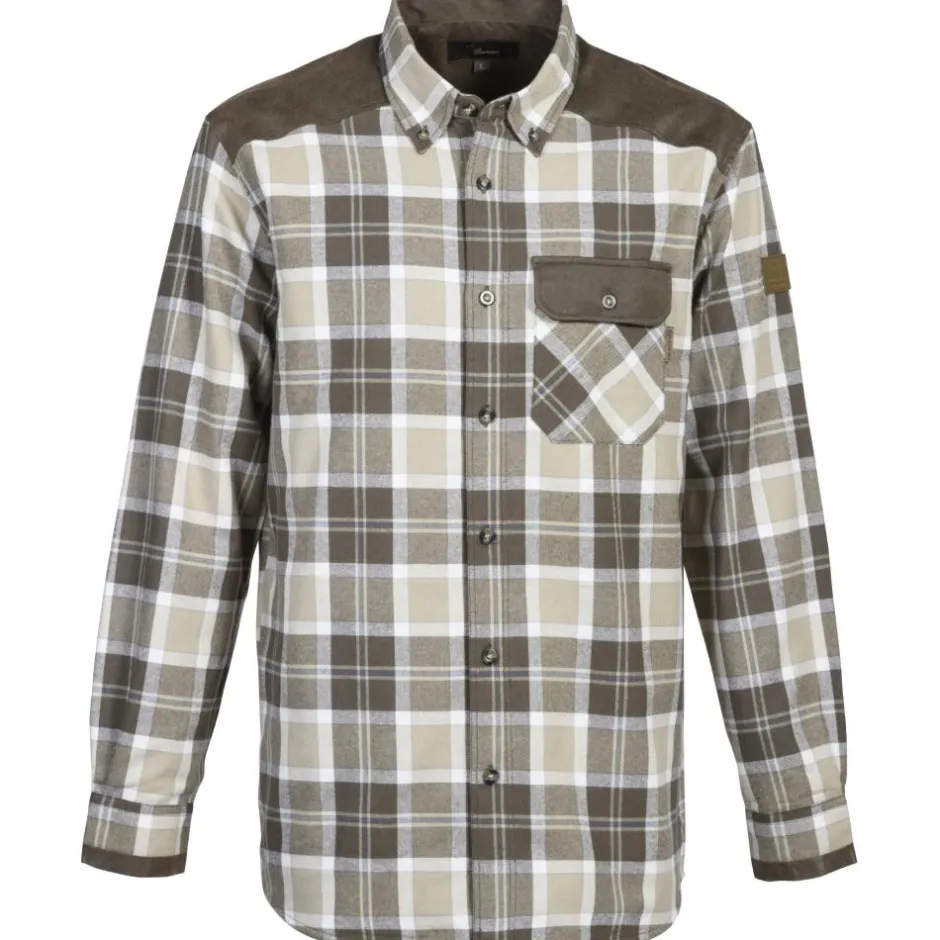 Homme CLUB INTERCHASSE CHEMISE DE CHASSE HOMME WINDSTOPPER PANDORE MARRON