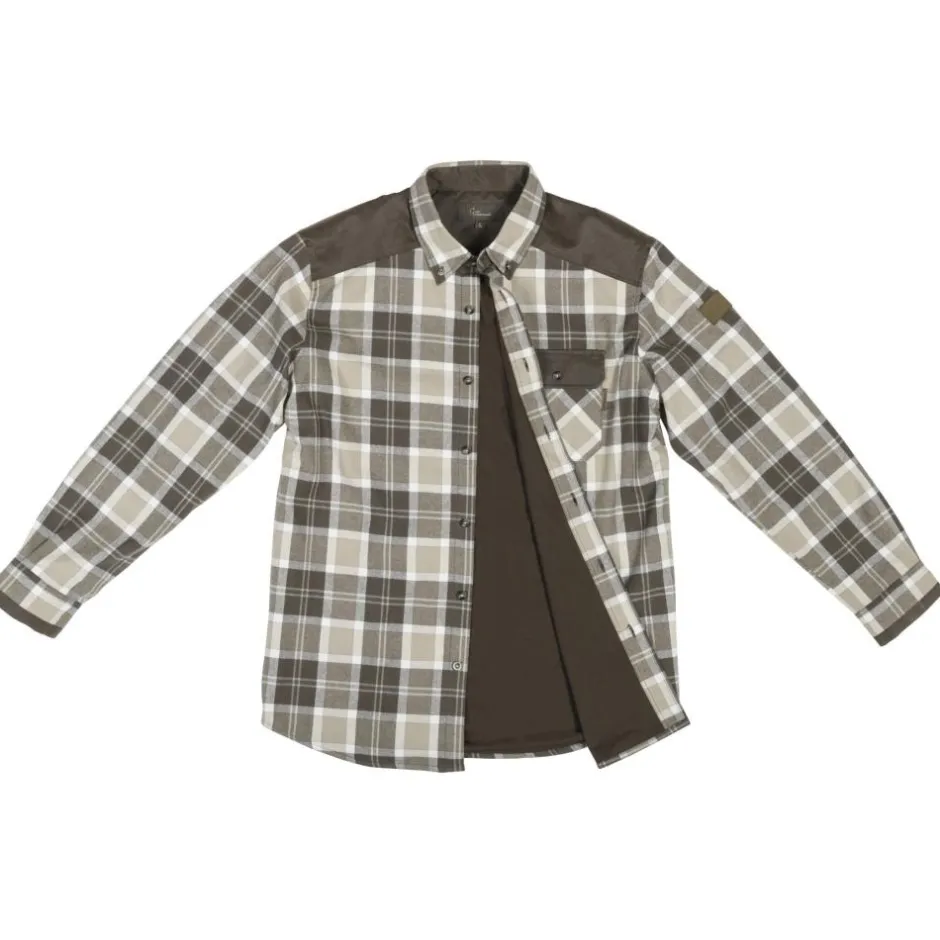 Homme CLUB INTERCHASSE CHEMISE DE CHASSE HOMME WINDSTOPPER PANDORE MARRON