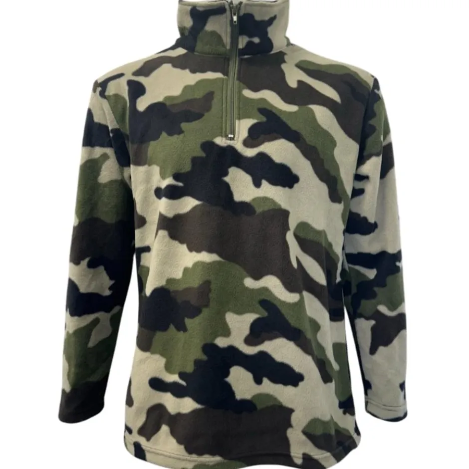 Homme TERZEO PASSIONNÉS DE NATURE CHEMISE F1 MICRO POLAIRE CAMO