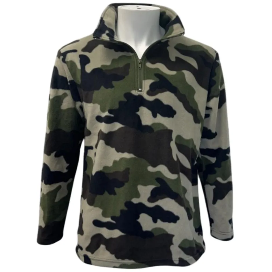 Homme TERZEO PASSIONNÉS DE NATURE CHEMISE F1 MICRO POLAIRE CAMO