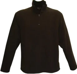 Homme KALAHARI CHEMISE F1 ZIP MICRO POLAIRE MARRON