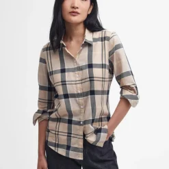 Femme BARBOUR CHEMISE FEMME BREDON LEMON