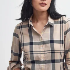 Femme BARBOUR CHEMISE FEMME BREDON LEMON