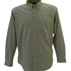 Homme KALAHARI CHEMISE FLANELLE ELFAN VERT