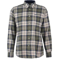 Homme BARBOUR CHEMISE FORTROSE FOREST MIST