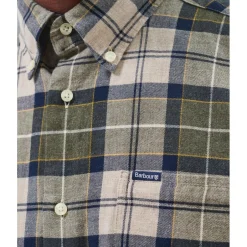 Homme BARBOUR CHEMISE FORTROSE FOREST MIST