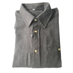 Homme EASY LINE CHEMISE GLAO UNIE ANTHRACITE