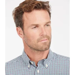 Homme BARBOUR CHEMISE PADSHAW BLUE
