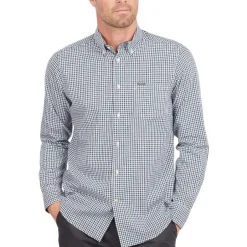 Homme BARBOUR CHEMISE PADSHAW VERT