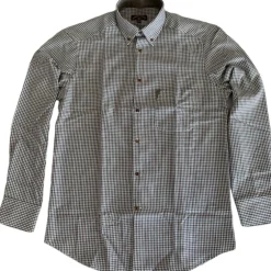 Homme GIANI VALLI CHEMISE PETIT CARREAUX VERT FONCE
