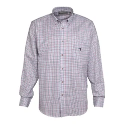 Homme PERCUSSION CHEMISE PETITS CARREAUX ROUGE