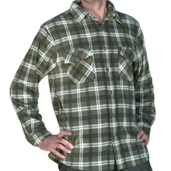 Homme KALAHARI CHEMISE POLAIRE OVER KAKI