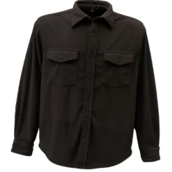 Homme KALAHARI CHEMISE POLAIRE OVER UNI MARRON
