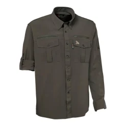 Homme PROHUNT CHEMISE STRETCH ANTITIC GROUSE KAKI