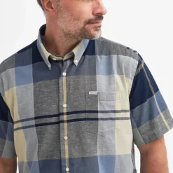 Homme BARBOUR CHEMISETTE DOUGLAS RIVER BIRCH