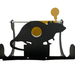 TERZEO CHASSEURS CIBLE METALLIQUE FORME RAT